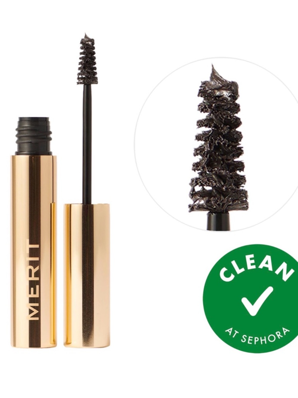 Merit Volumizing Brow Pomade in Brown Black